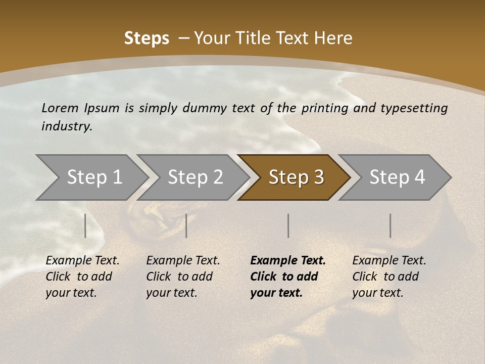 Sand Healthcare And Medicine Alzheimer's Disease PowerPoint Template