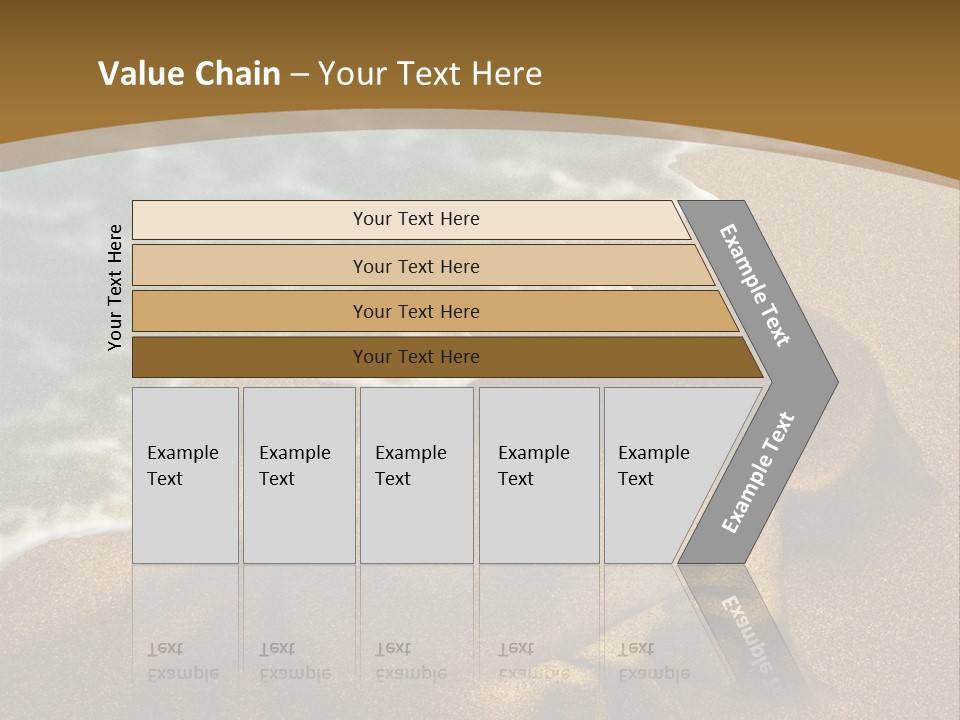 Sand Healthcare And Medicine Alzheimer's Disease PowerPoint Template