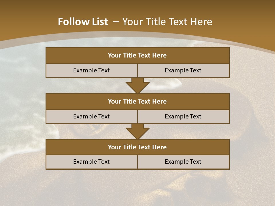 Sand Healthcare And Medicine Alzheimer's Disease PowerPoint Template