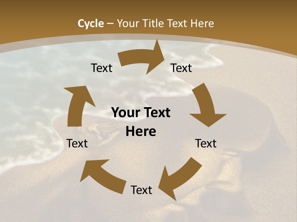 Sand Healthcare And Medicine Alzheimer's Disease PowerPoint Template