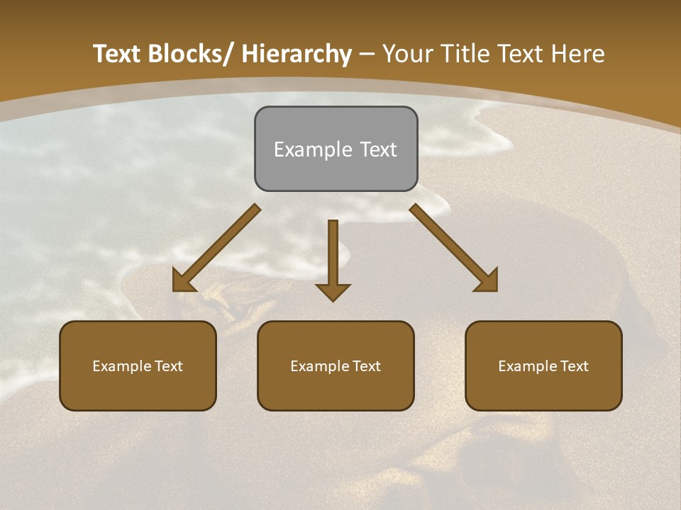 Sand Healthcare And Medicine Alzheimer's Disease PowerPoint Template