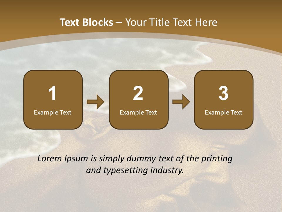 Sand Healthcare And Medicine Alzheimer's Disease PowerPoint Template