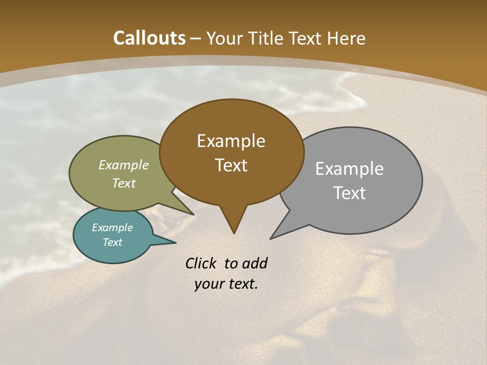 Sand Healthcare And Medicine Alzheimer's Disease PowerPoint Template
