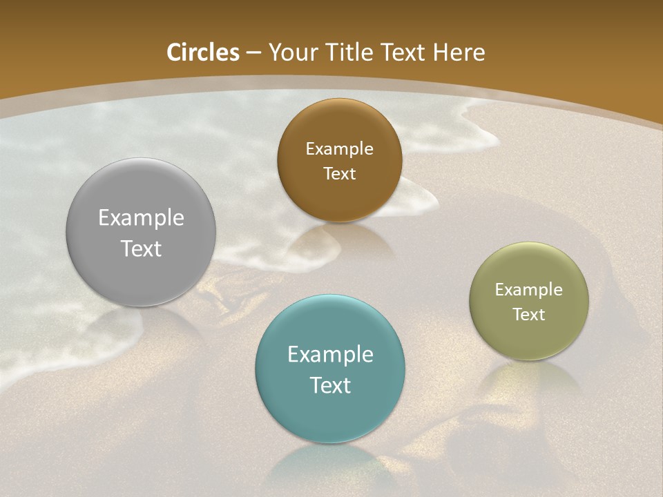 Sand Healthcare And Medicine Alzheimer's Disease PowerPoint Template