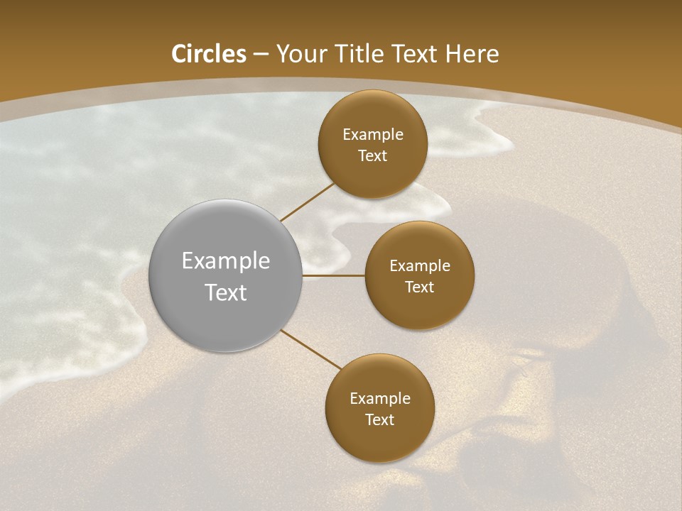 Sand Healthcare And Medicine Alzheimer's Disease PowerPoint Template