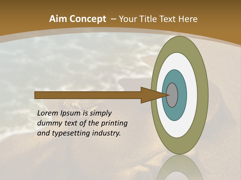 Sand Healthcare And Medicine Alzheimer's Disease PowerPoint Template