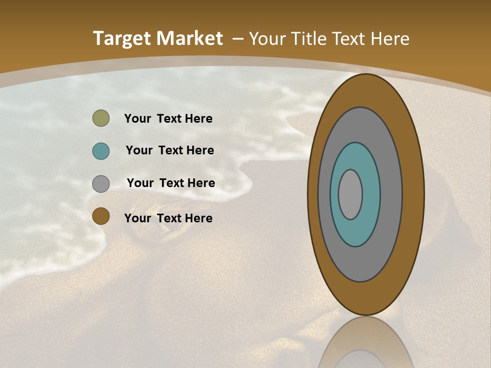 Sand Healthcare And Medicine Alzheimer's Disease PowerPoint Template