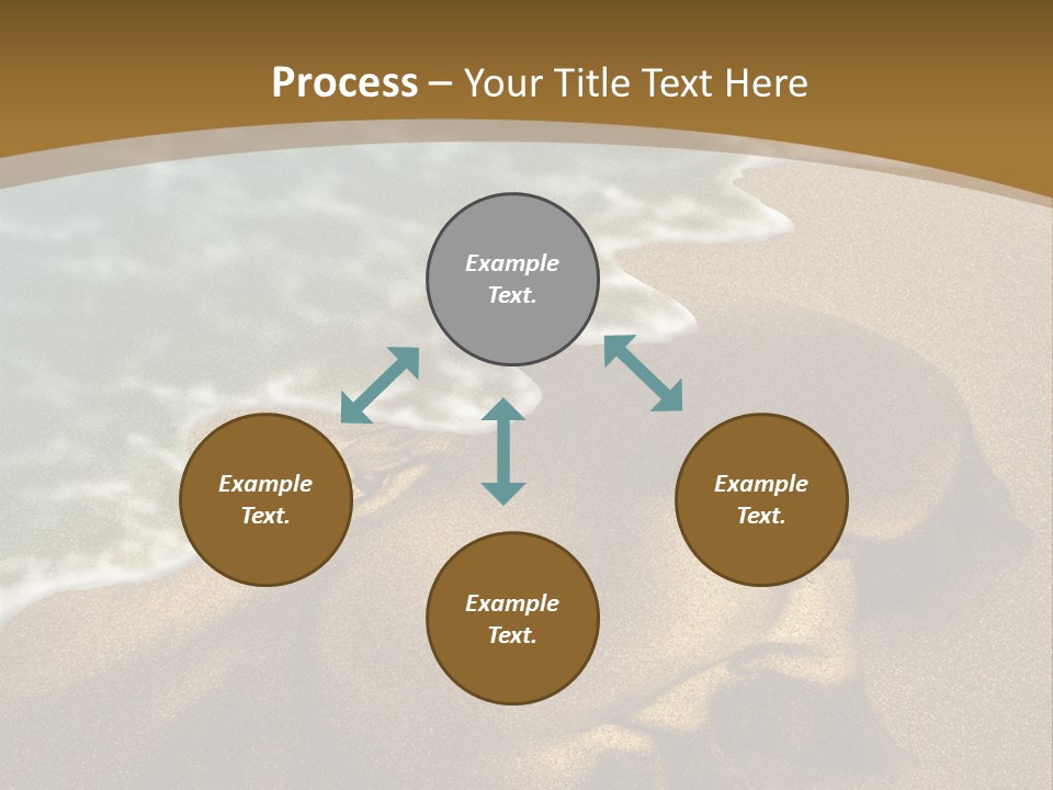 Sand Healthcare And Medicine Alzheimer's Disease PowerPoint Template