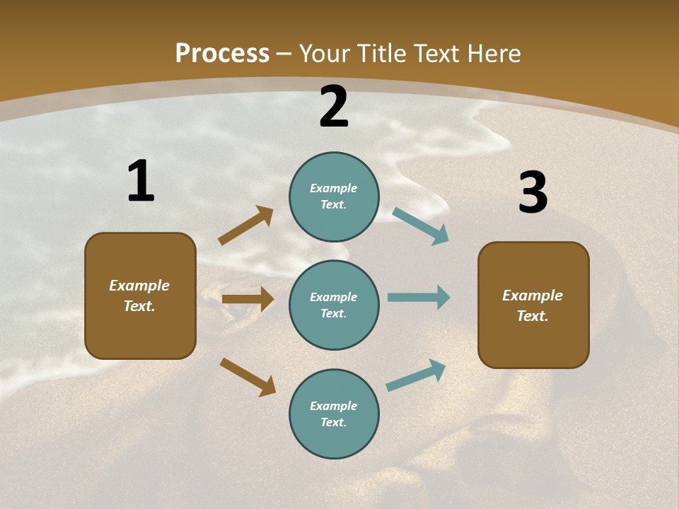 Sand Healthcare And Medicine Alzheimer's Disease PowerPoint Template