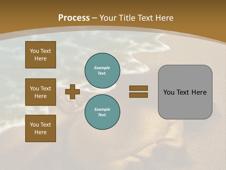Sand Healthcare And Medicine Alzheimer's Disease PowerPoint Template