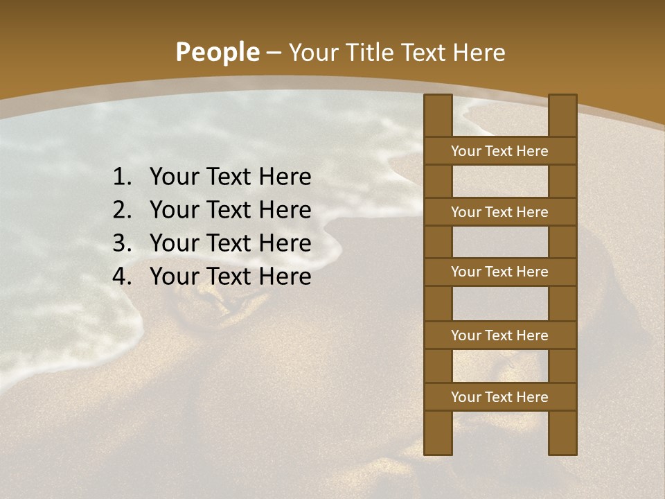 Sand Healthcare And Medicine Alzheimer's Disease PowerPoint Template