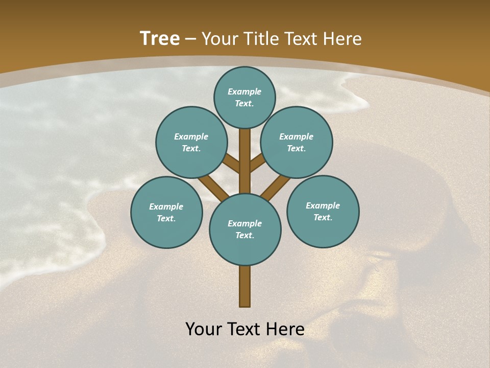 Sand Healthcare And Medicine Alzheimer's Disease PowerPoint Template