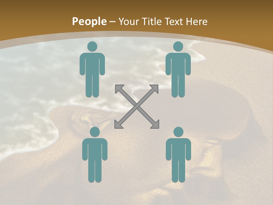 Sand Healthcare And Medicine Alzheimer's Disease PowerPoint Template