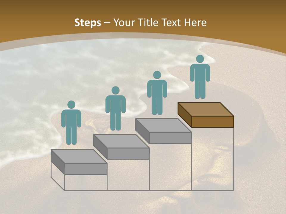 Sand Healthcare And Medicine Alzheimer's Disease PowerPoint Template