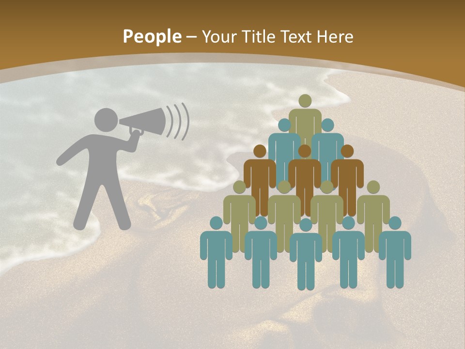 Sand Healthcare And Medicine Alzheimer's Disease PowerPoint Template