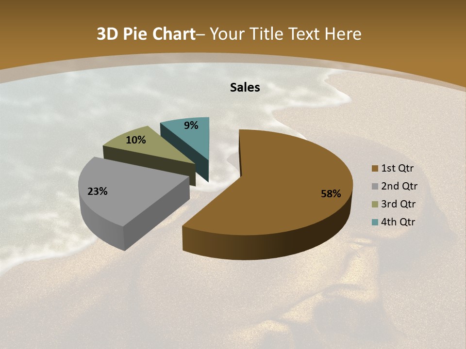 Sand Healthcare And Medicine Alzheimer's Disease PowerPoint Template
