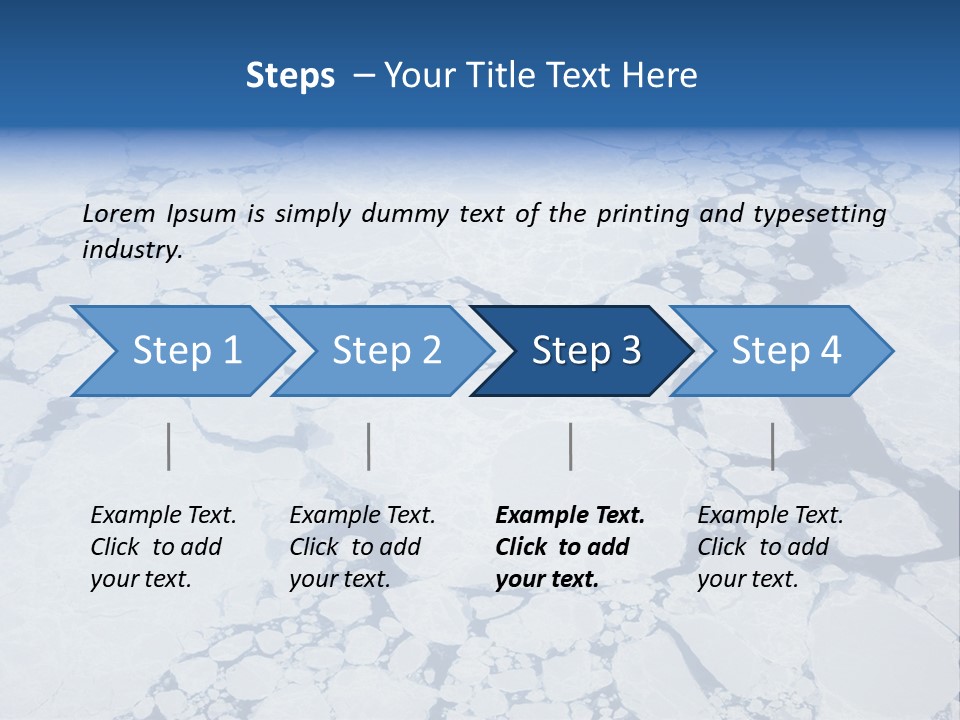 Environment High Altitude Cap PowerPoint Template