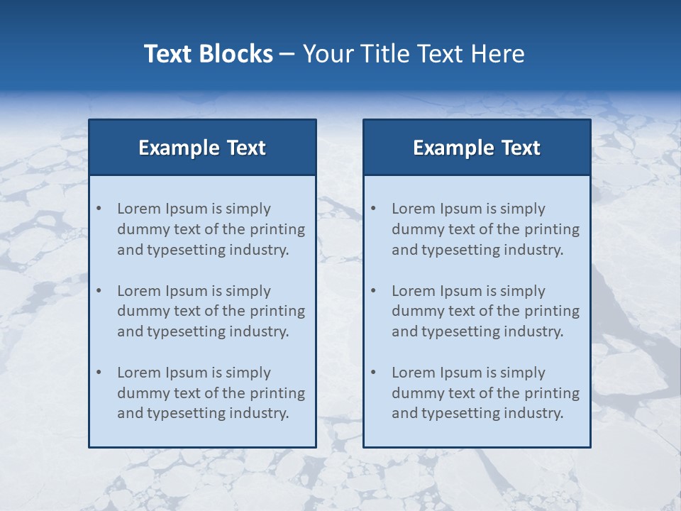 Environment High Altitude Cap PowerPoint Template