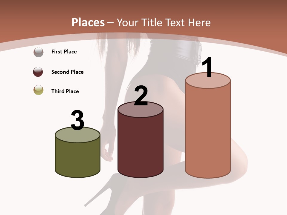 Makeup Beauty Portrait PowerPoint Template