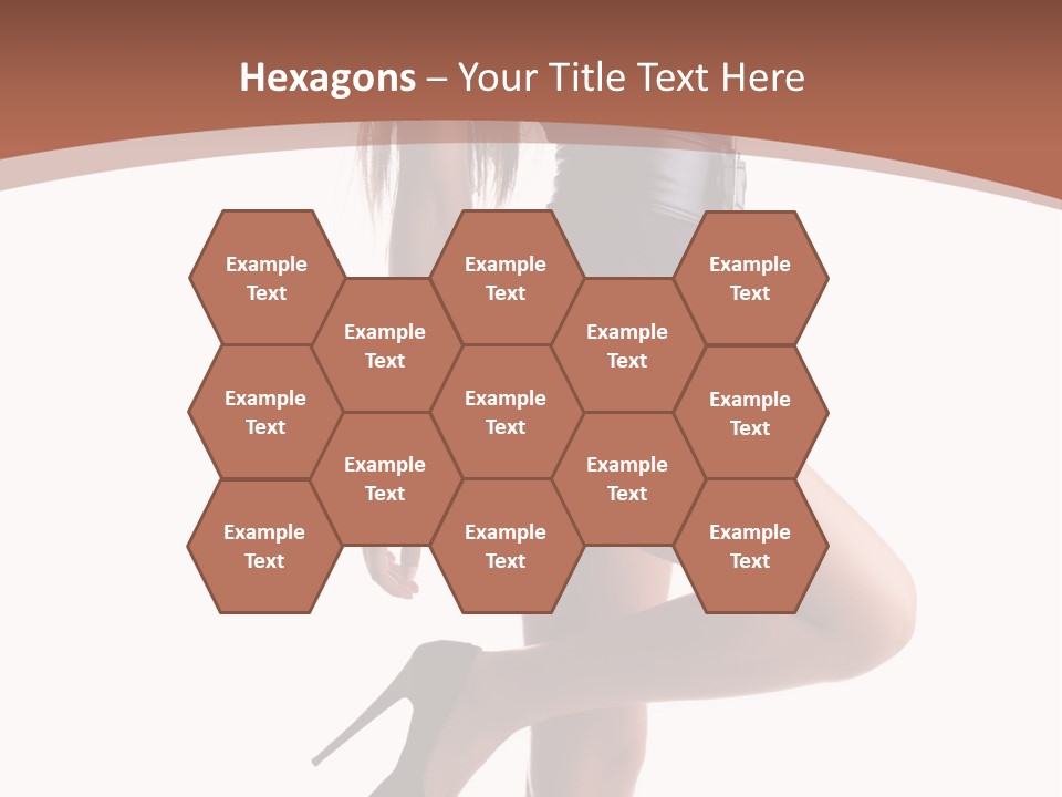 Makeup Beauty Portrait PowerPoint Template