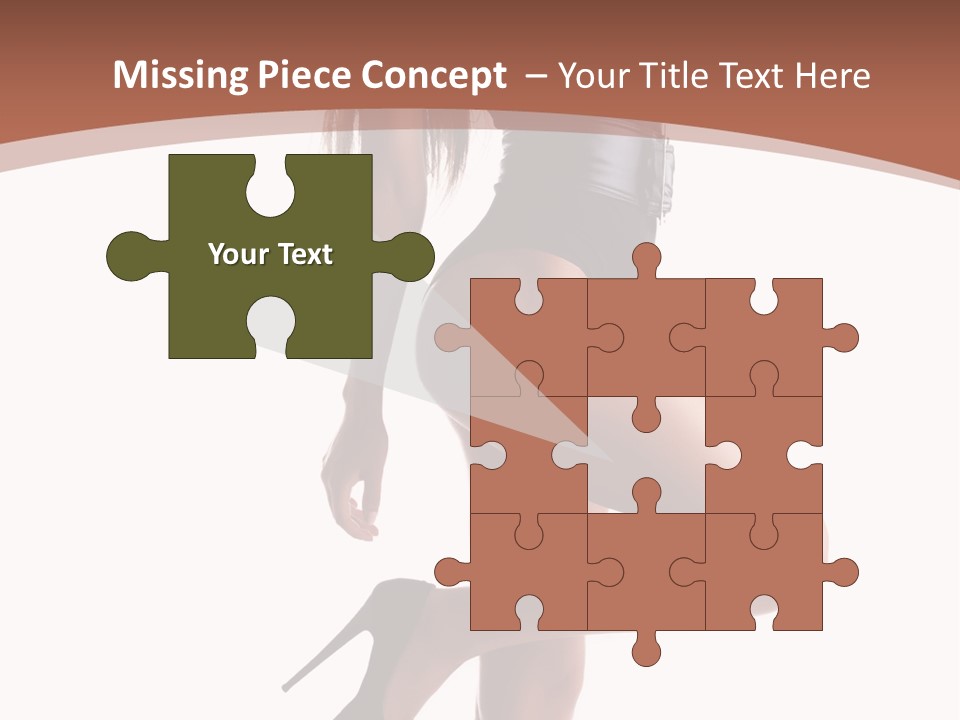 Makeup Beauty Portrait PowerPoint Template