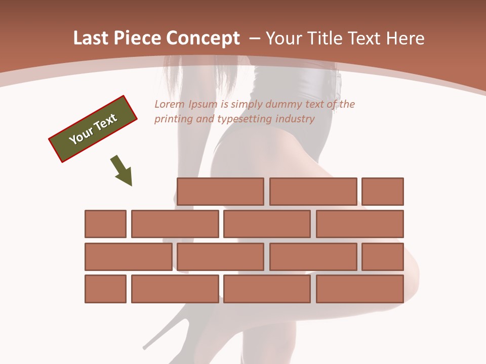 Makeup Beauty Portrait PowerPoint Template