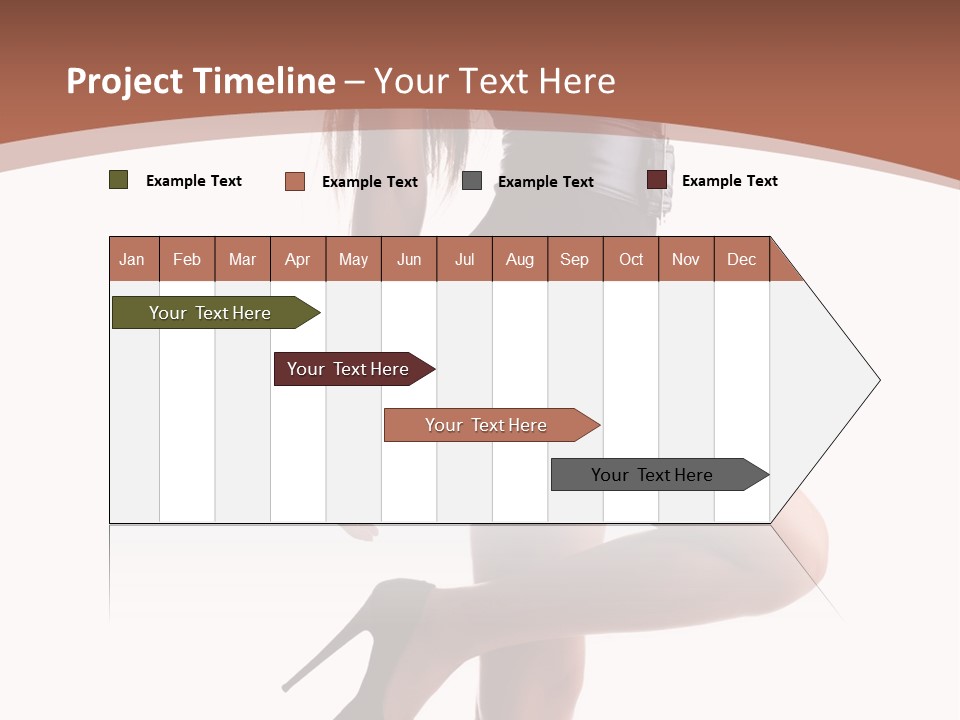Makeup Beauty Portrait PowerPoint Template