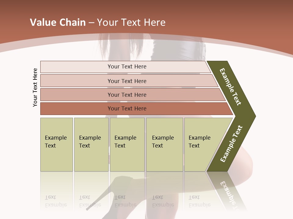Makeup Beauty Portrait PowerPoint Template