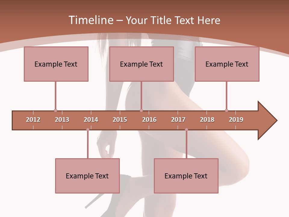 Makeup Beauty Portrait PowerPoint Template