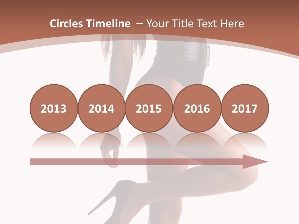 Makeup Beauty Portrait PowerPoint Template