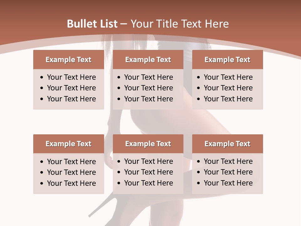 Makeup Beauty Portrait PowerPoint Template