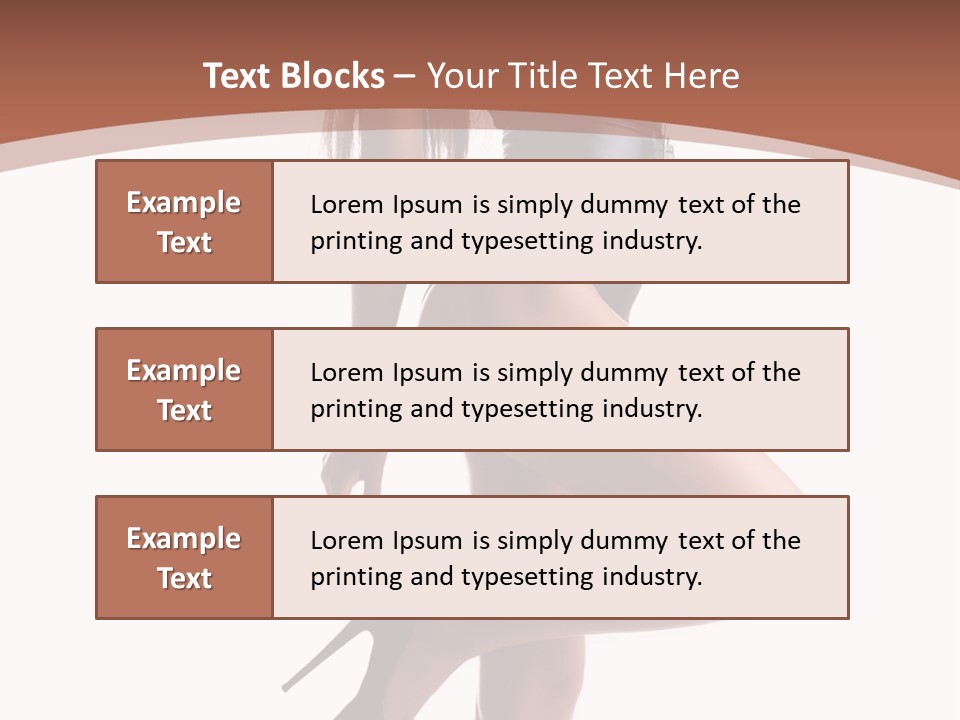 Makeup Beauty Portrait PowerPoint Template