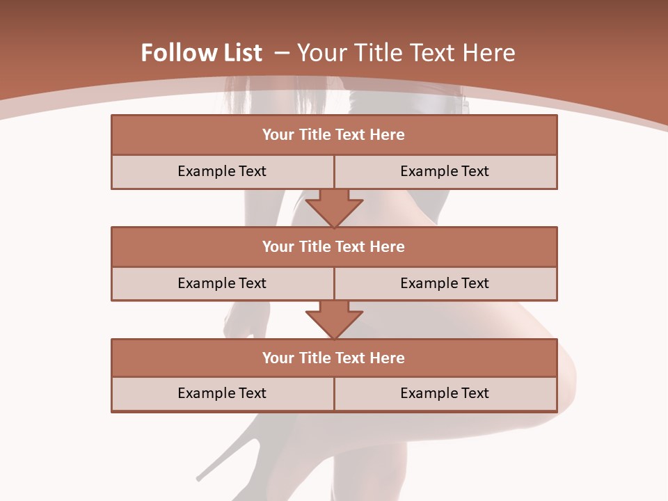 Makeup Beauty Portrait PowerPoint Template