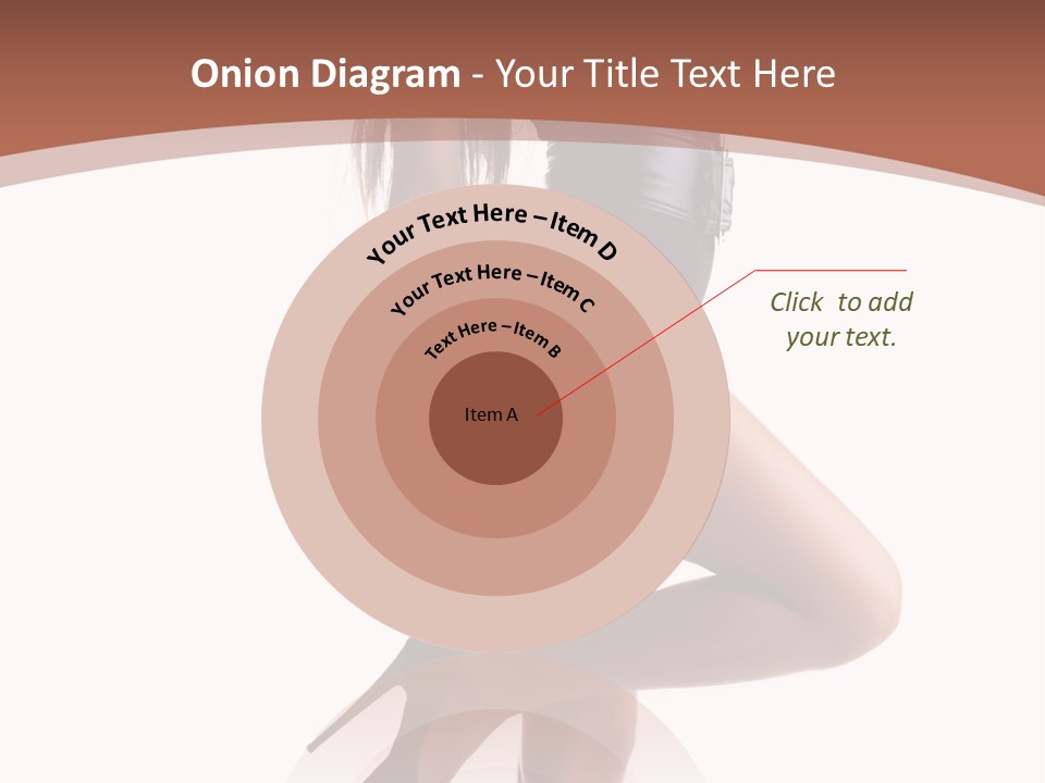 Makeup Beauty Portrait PowerPoint Template