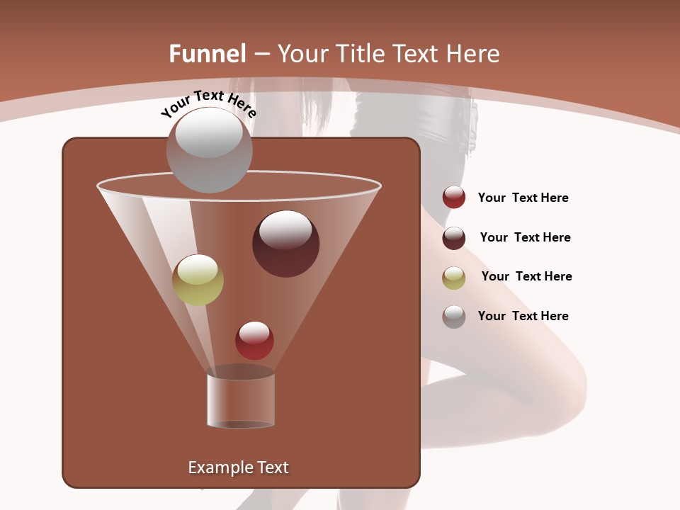 Makeup Beauty Portrait PowerPoint Template