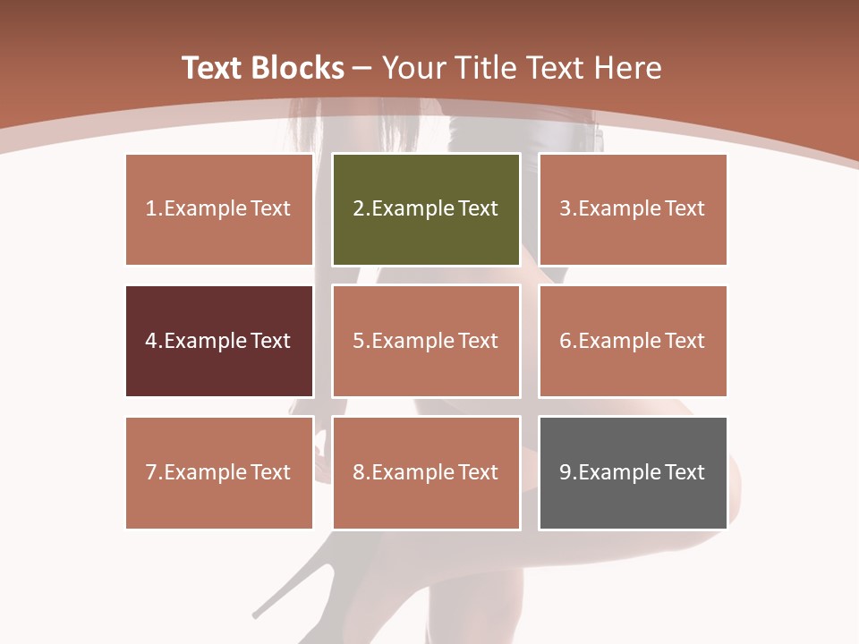 Makeup Beauty Portrait PowerPoint Template