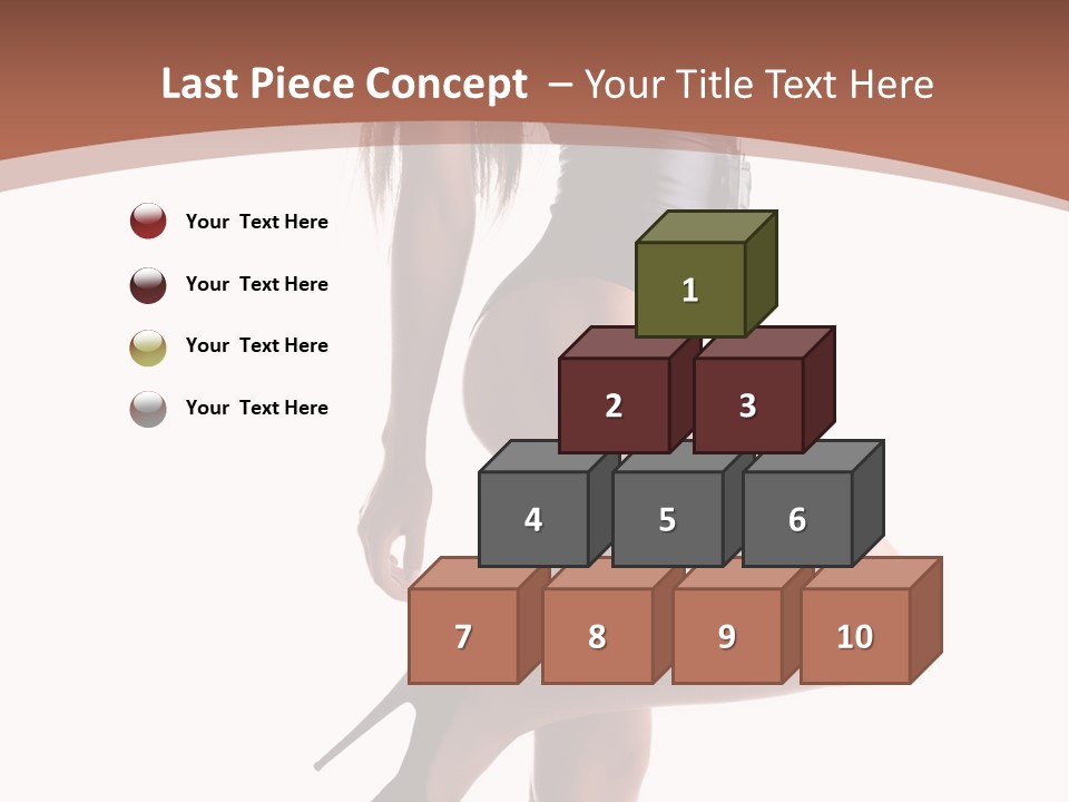 Makeup Beauty Portrait PowerPoint Template