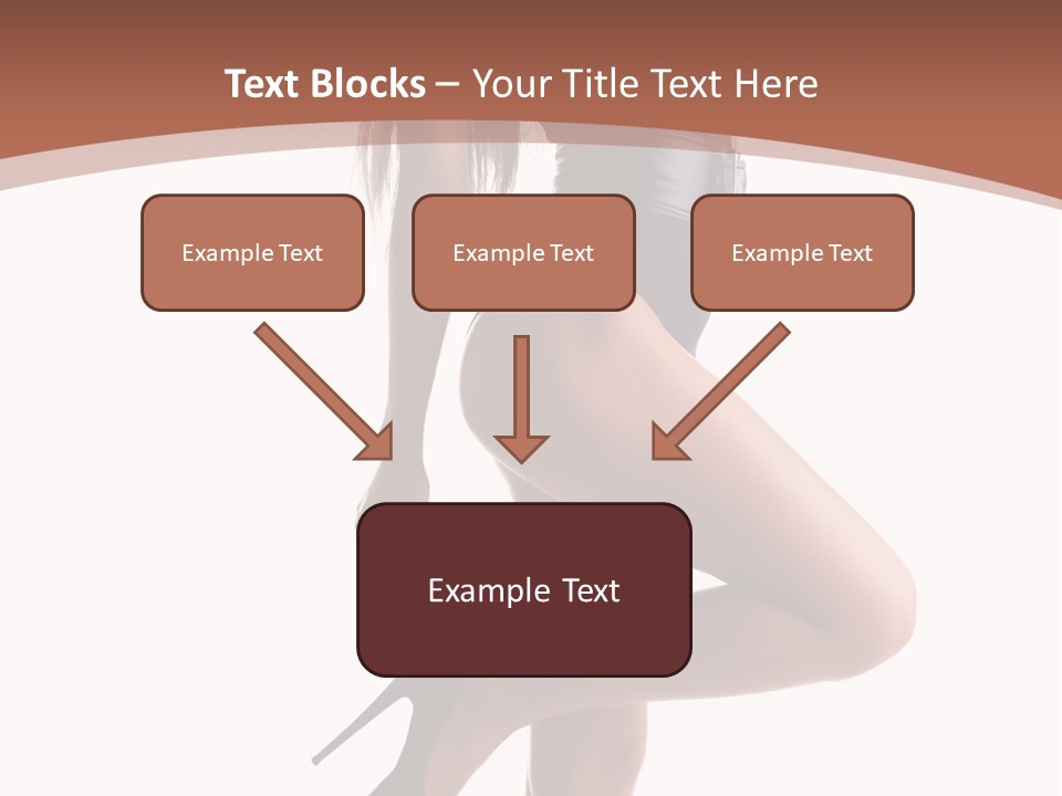 Makeup Beauty Portrait PowerPoint Template