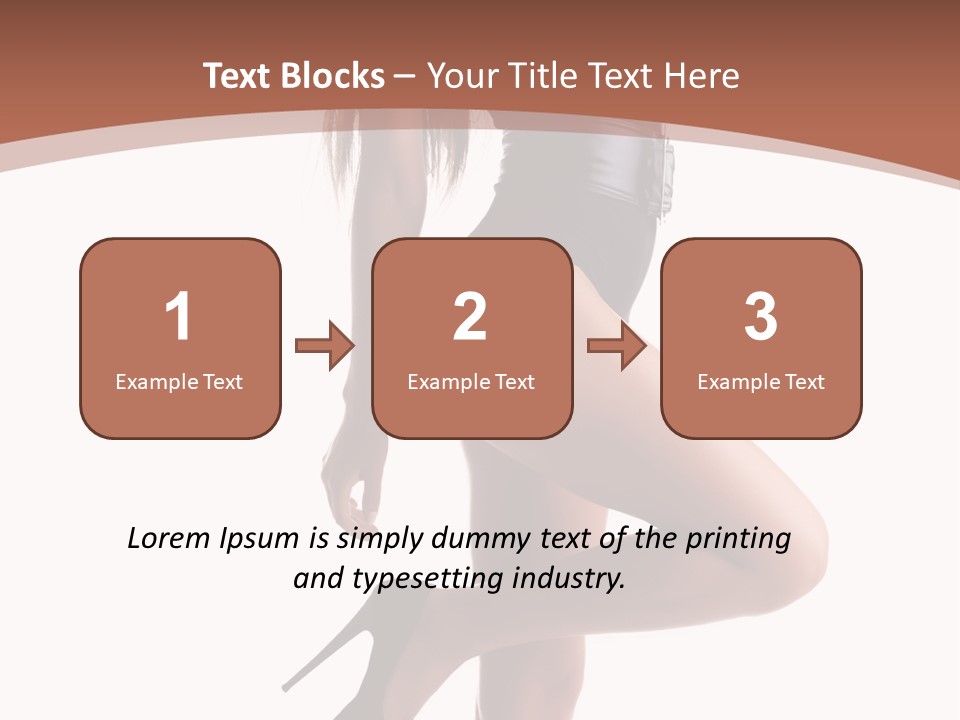 Makeup Beauty Portrait PowerPoint Template