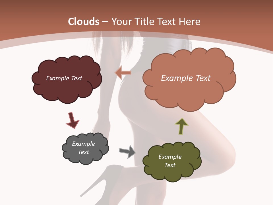 Makeup Beauty Portrait PowerPoint Template