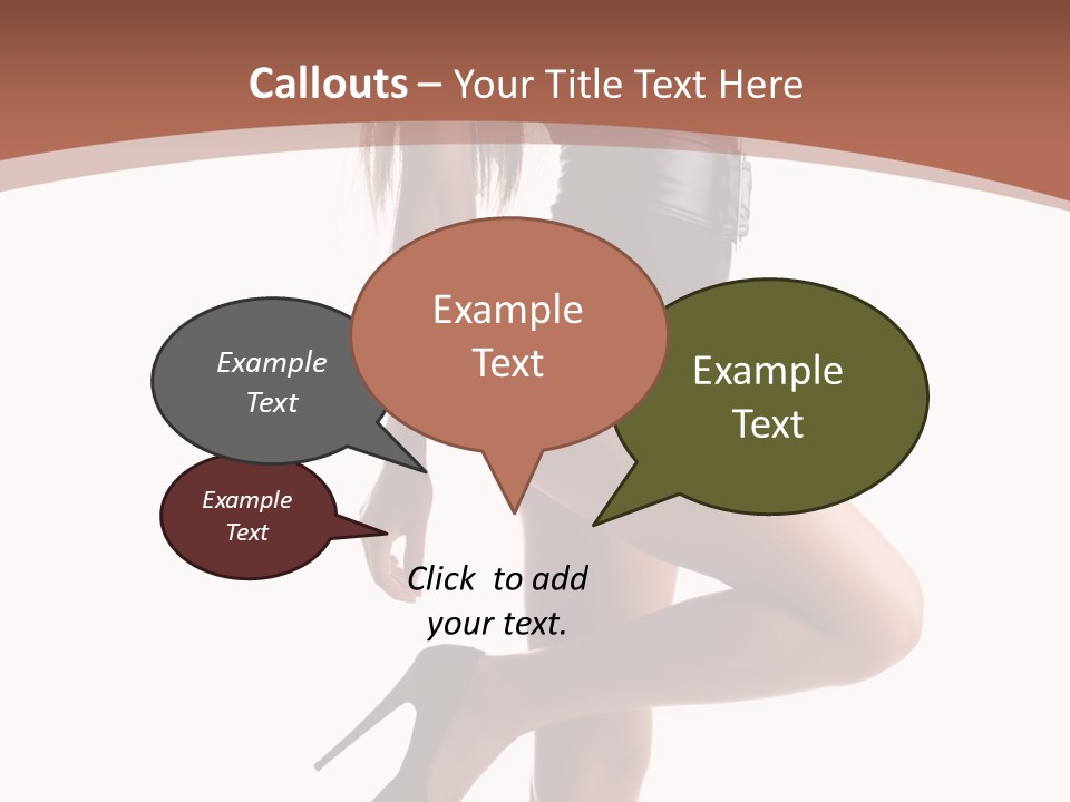 Makeup Beauty Portrait PowerPoint Template