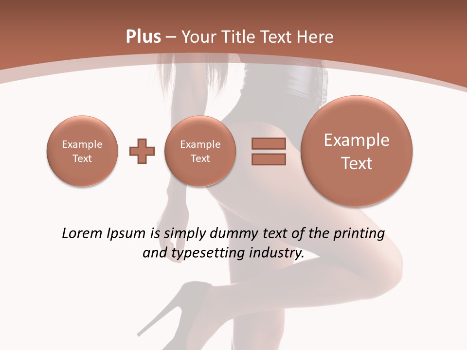 Makeup Beauty Portrait PowerPoint Template