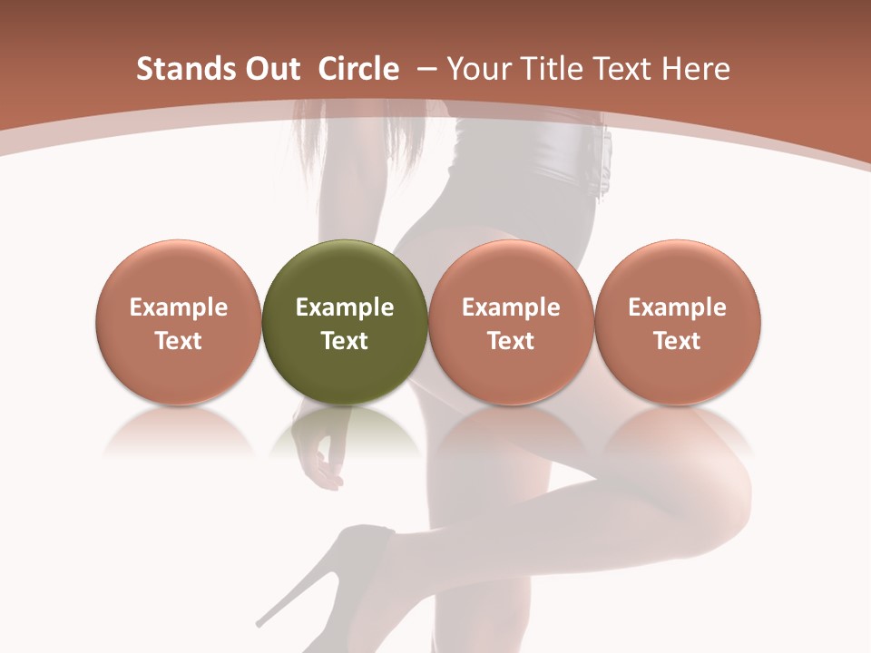 Makeup Beauty Portrait PowerPoint Template