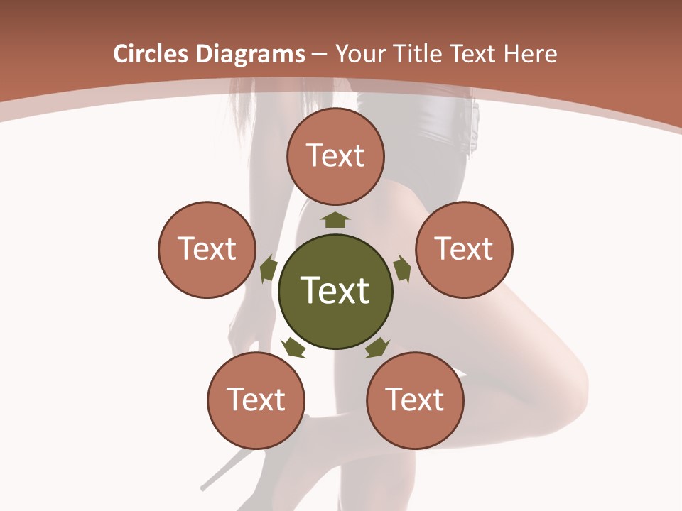 Makeup Beauty Portrait PowerPoint Template