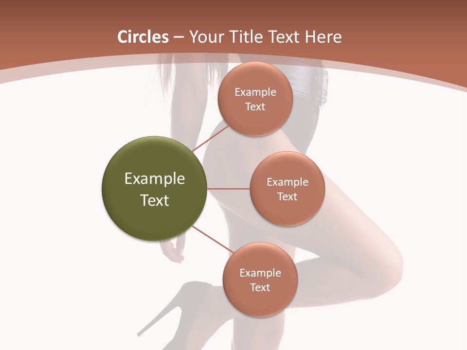 Makeup Beauty Portrait PowerPoint Template