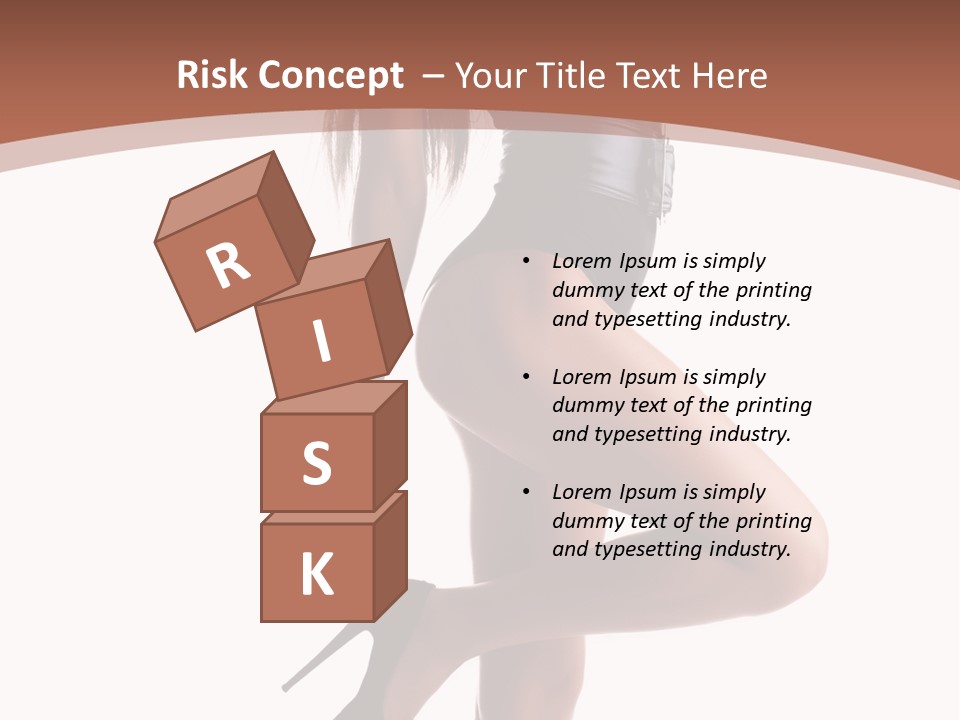 Makeup Beauty Portrait PowerPoint Template