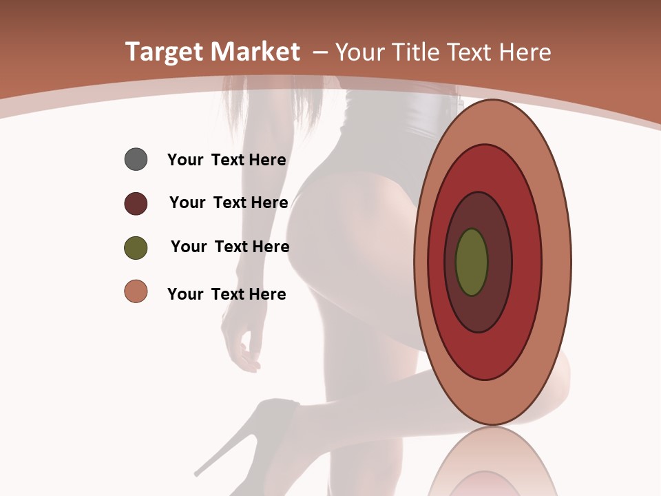 Makeup Beauty Portrait PowerPoint Template