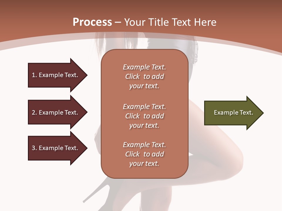Makeup Beauty Portrait PowerPoint Template