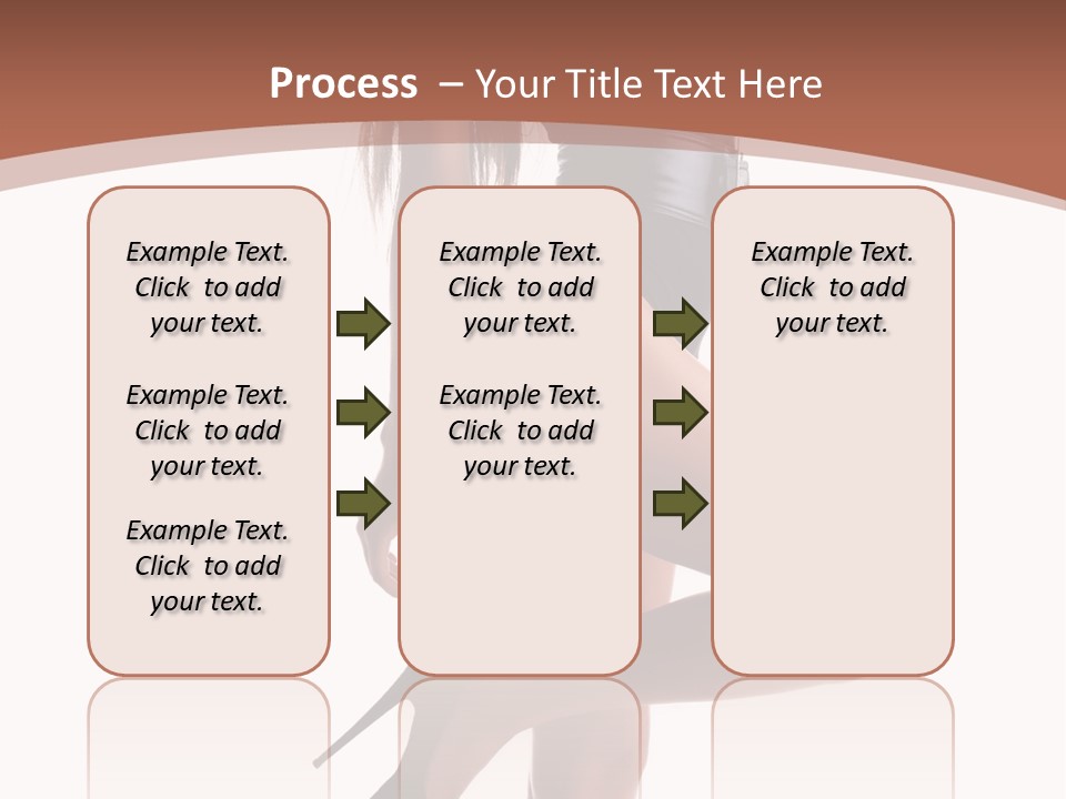 Makeup Beauty Portrait PowerPoint Template