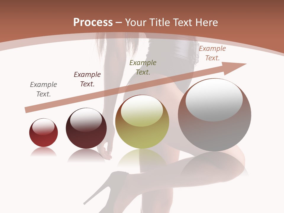 Makeup Beauty Portrait PowerPoint Template